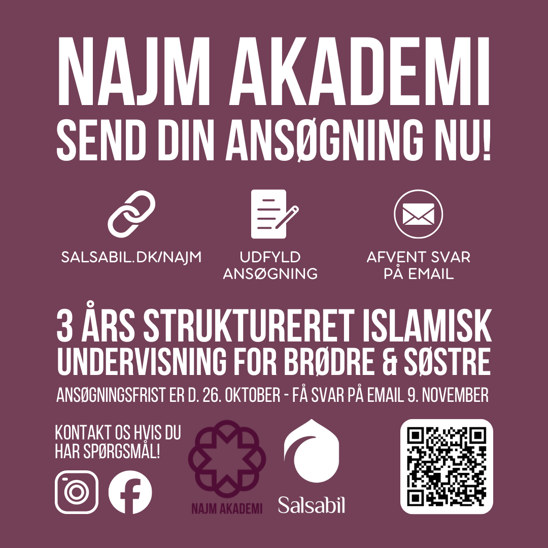 Send din ansøgning til Najm Akademi nu!