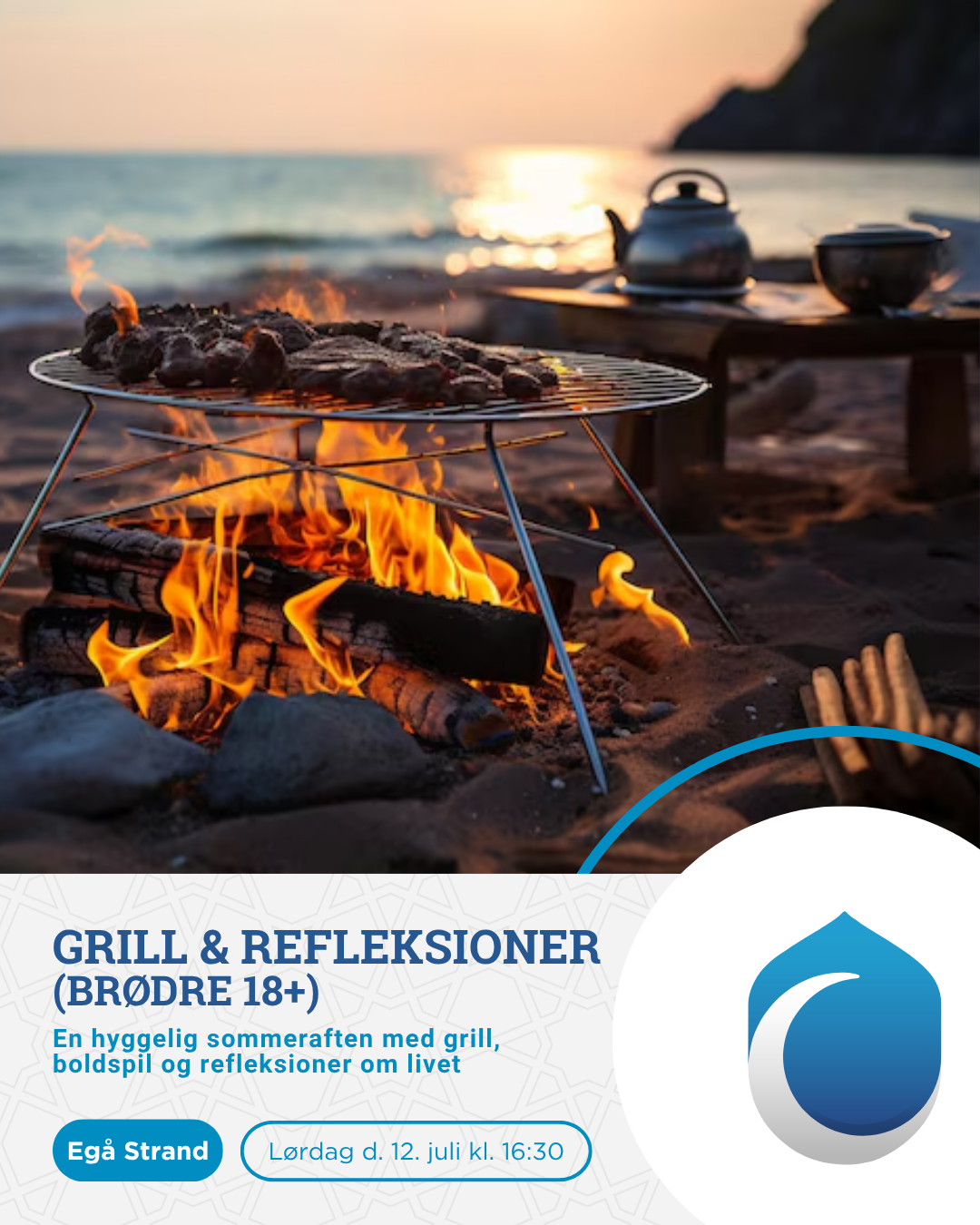 Grill & refleksioner (brødre 18+)
